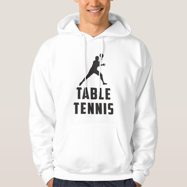 Sudadera Ping Pong Table Tennis Paddle Player Gift Idea (Anverso)
