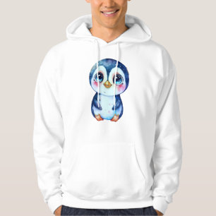Sudadera Pingüino adorable en la nieve