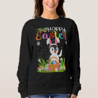 Pingüino Bird Bunny Egg Hung Penguin Happy Easte