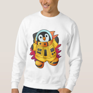 Sudadera Pingüino como astronauta en traje