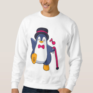 Sudadera Pingüino como Groom con el empate