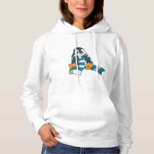 Sudadera Pingüino con bufanda
