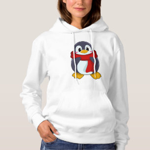 Sudadera Pingüino con bufanda