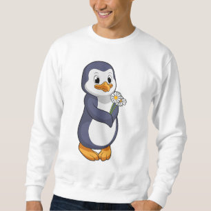 Sudadera Pingüino con Daisy