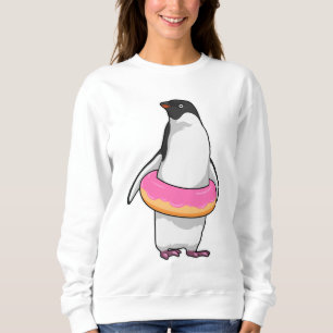 Sudadera Pingüino con Donut