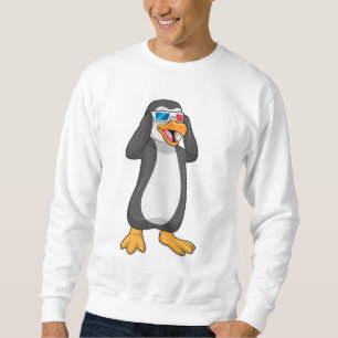Sudadera Pingüino con gafas