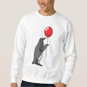 Sudadera Pingüino con globo