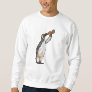 Sudadera Pingüino con telescopio