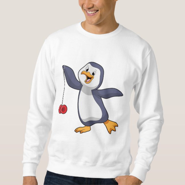 Sudadera Pingüino con Yo-Yo (Anverso)