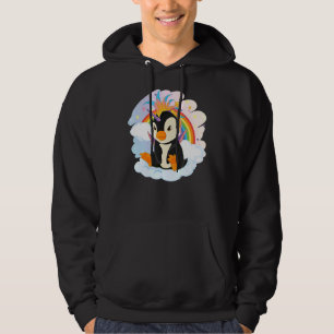 Sudadera Pingüino Cute Animal Magnífico Unicornio