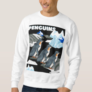 Sudadera Pingüino del abuelo del Reino del Hielo