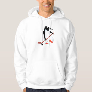 Sudadera Pingüino del hockey