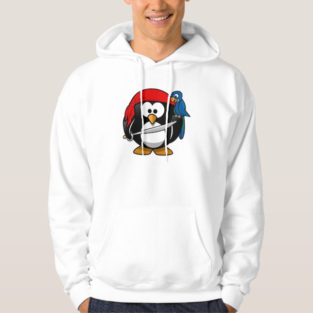 Sudadera Pingüino del pirata (Anverso)