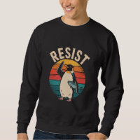 Pingüino Divertido Resiste Protesta Contra Arancel