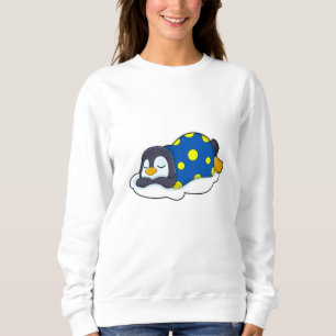 Sudadera Pingüino durmiendo con manta
