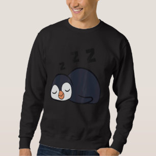 Sudadera Pingüino Durmiendo Si Me Amas Déjame Dormir Pengu