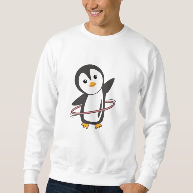 Sudadera Pingüino El Deporte Amable Aves (Anverso)