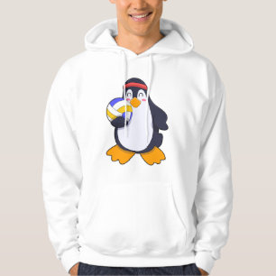 Sudadera Pingüino en deportes de voleibol