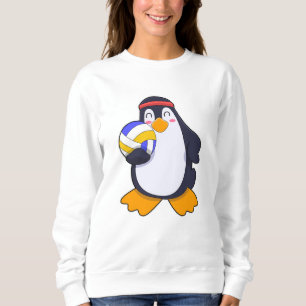Sudadera Pingüino en deportes de voleibol