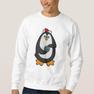 Sudadera Pingüino en el Bowling con bolas