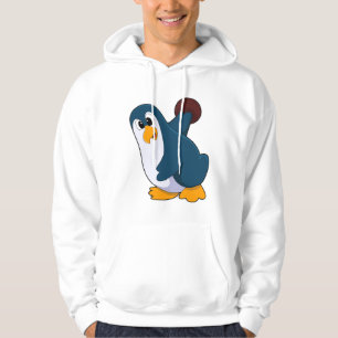 Sudadera Pingüino en el Bowling con bolas