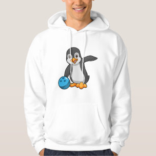 Sudadera Pingüino en el Bowling con bolas