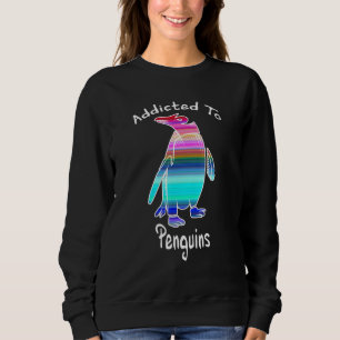 Sudadera Pingüino Gracioso Adicto A Los Pingüinos 4