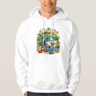 Sudadera Pingüino Mentalmente de Vacaciones Pingüino Acoged