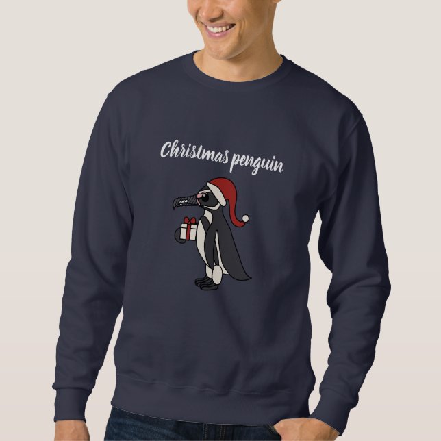 Sudadera Pingüino navidad (Anverso)