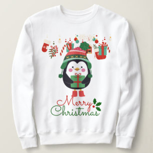 Sudadera Pingüino navidad