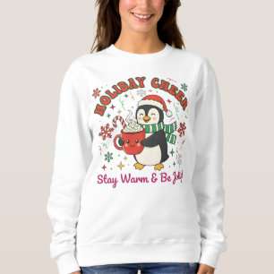 Sudadera Pingüino Navideño Festivo