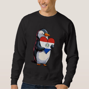 Sudadera Pinguino Paraguay Corazón Orgullo Paraguayo Paragu