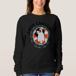 Sudadera Pingüino Pingüino del Mar del Emperador Real de Ch