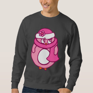 Sudadera Pingüino Rosa