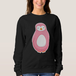 Sudadera Pingüino rosa