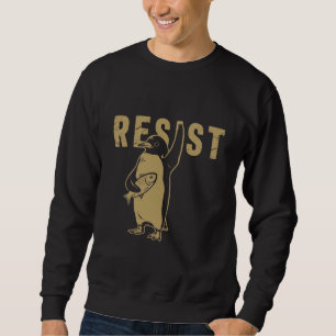 Sudadera Pingüinos Resistentes Pingüinos Protestan Contra A
