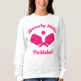 Sudadera Pink Beverly Hills Pickleball Sweatshirt