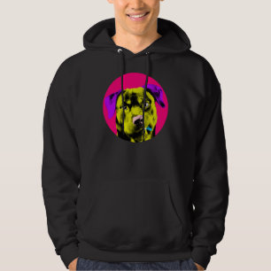 Sudadera Pink Bubble Rottweiler Pop Relajado Fit