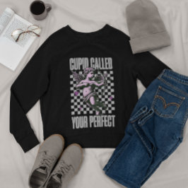 Sudadera Pink Cupid be my Valentine