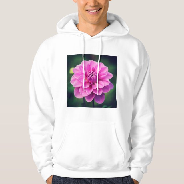 Sudadera Pink Dahlia (Anverso)