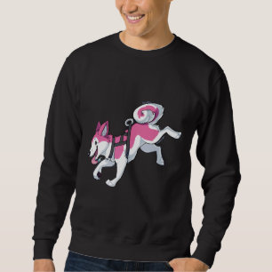 Sudadera Pink Husky Running