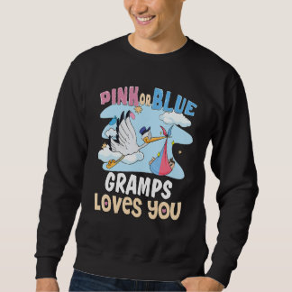 Sudadera Pink or Blue Gramps Loves You Best Grandpa Ever Gr