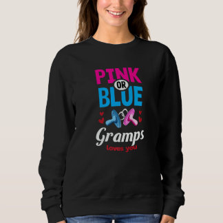 Sudadera Pink or Blue Gramps Loves You Gender Reveal Party