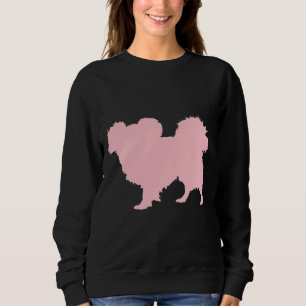 Sudadera Pink Papillon Silhouette