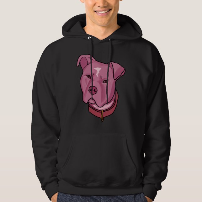Sudadera Pink Pitbull (Anverso)