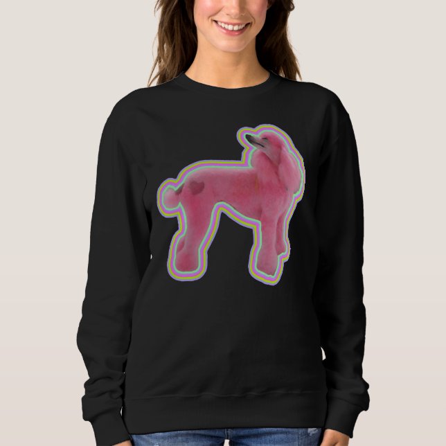 Sudadera Pink Poodle (Anverso)