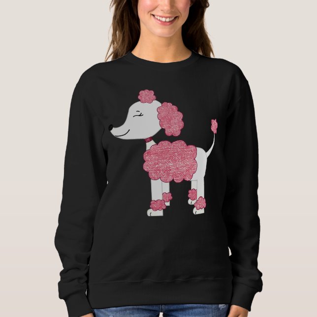 Sudadera Pink Poodle T (Anverso)