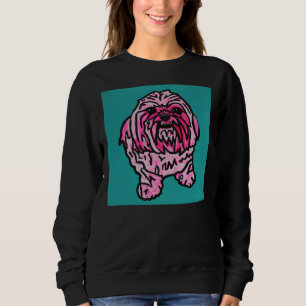 Sudadera Pink Shih Tzu