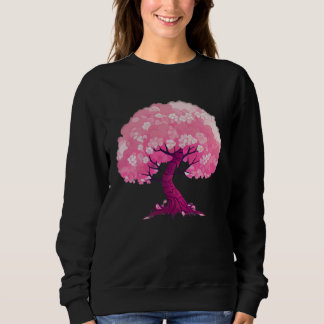 Sudadera Pink tree of life cherry blossom