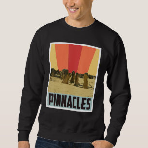 Sudadera Pinnacles Parque Nacional de California Recuerdo V